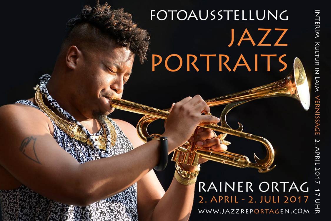 Jazz Portraits von Rainer Ortag im Interim Mnchen vom 2. April 2017 - 2. Juli 2017