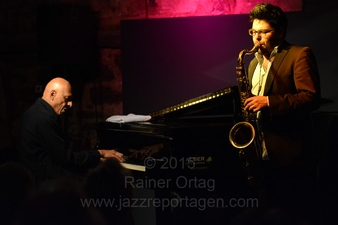 Kirk Lightsey / Gabor Bolla Duo im Esslinger Jazzkeller am 20. 03. 2015