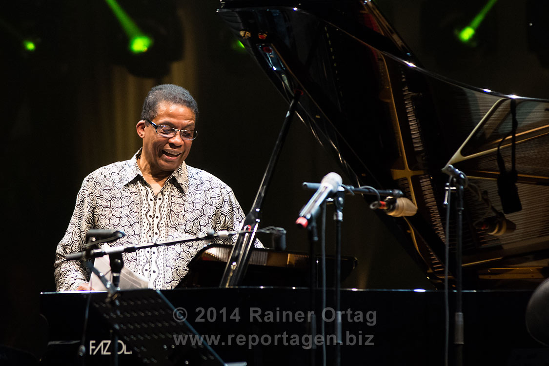 Herbie Hancock - Wayne Shorter Duo am 19.7.2014 beim jazzopen Stuttgart 2014