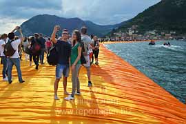 The Floating Piers - Christo und Jeanne-Claude 18. Juni - 3. Juli 2016