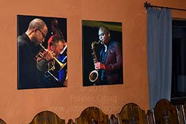 Jazzportraits von Rainer Ortag im Pappelgarten Reutlingen 2018