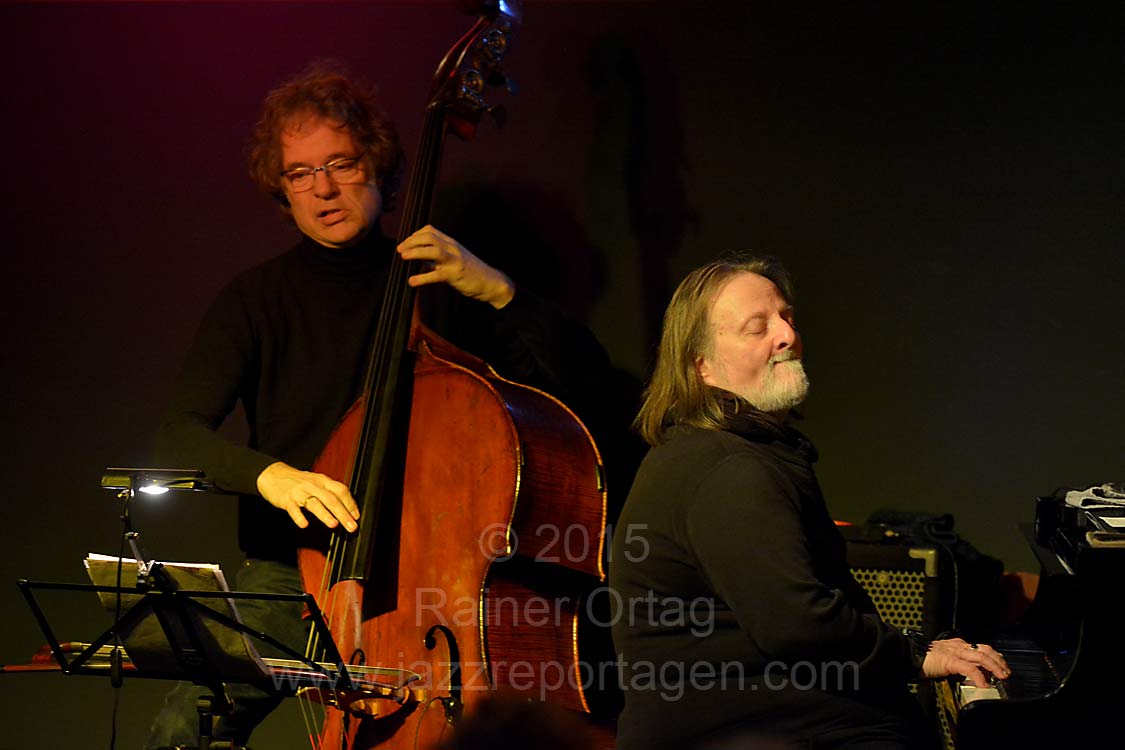 Richie Beirach / Detlev Beier Duo  im Esslinger Jazzkeller am 13. 11. 2015