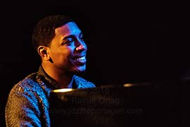 Christian Sands Trio im Jazzclub Bix Stuttgart am 15. November 2018