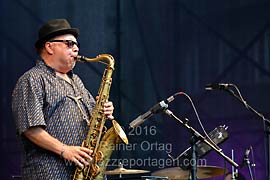 Frankfurt Jazz Trio feat. Tony Lakatos beim Jazz Open Air in Rottenburg am 29. Juli 2016