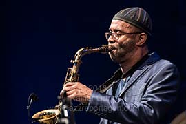 Kenny Garrett Quintet am Marktplatz Rottenburg am Neckar am 27. Juli 2018