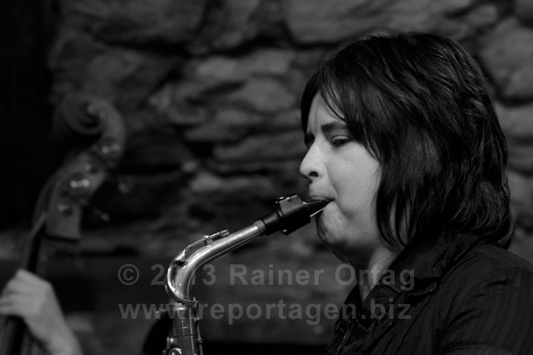 Graldine Laurent Quartet, am 8.2.2013 im Jazzkeller Esslingen