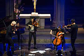 Radio String Quartet in der Stadtkirche Esslingen am 29. September 2017