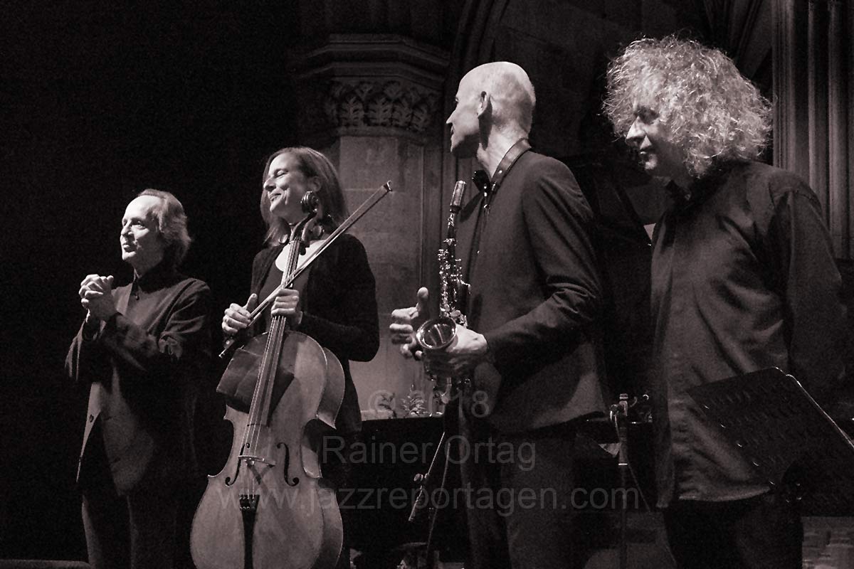 Jazzfestival Esslingen - Tarkovsky Quartet in der Stadtkirche Esslingen am 17. Oktober 2018