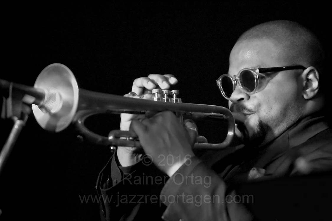 Jeremy Pelt Power Quintet - Pappelgarten in Reutlingen am 14.3.2016