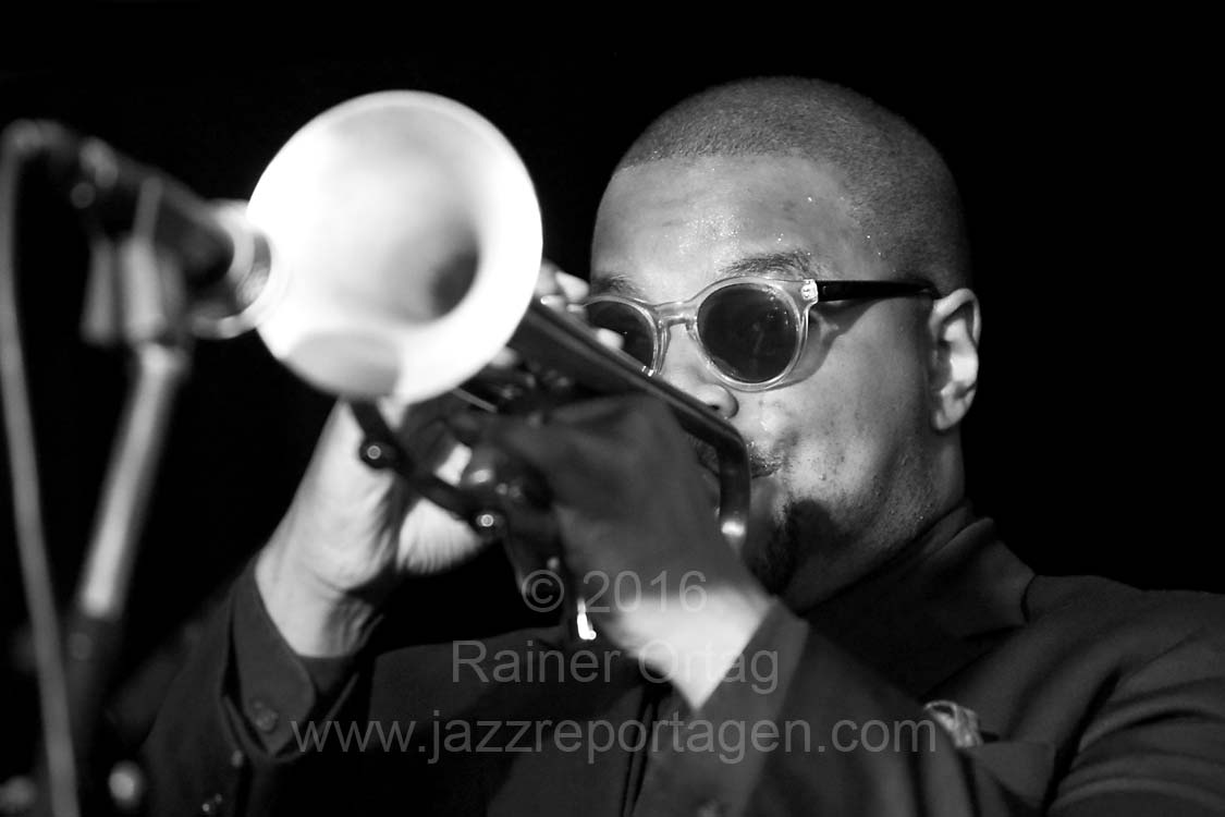 Jeremy Pelt Power Quintet - Pappelgarten in Reutlingen am 14.3.2016