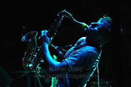 jazzopen stuttgart 2018: Moon Hooch im Jazzclub Bix Stuttgart am 21. Juli 2018