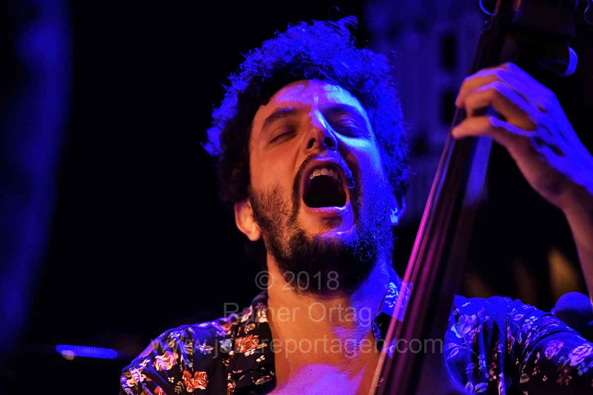 jazzopen stuttgart 2018: Omer Avital im Jazzclub Bix Stuttgart am 18. Juli 2018