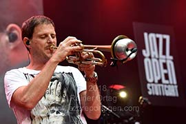 jazzopen stuttgart 2018: Thomas Siffling im Altes Schloss Stuttgart am 14. Juli 2018