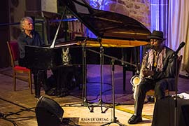 Joachim Khn & Archie Shepp Duo - Knigssaal im Schloss Heidelberg am 15.10.2019