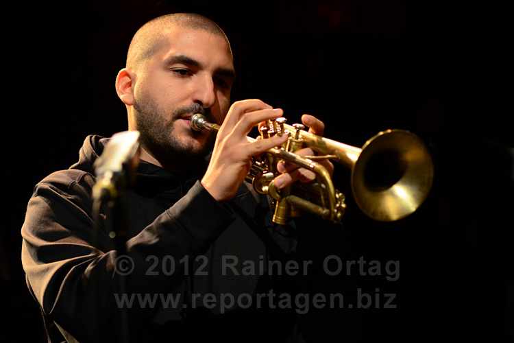 Ibrahim Maalouf am 14.10.2012 im Tollhaus Karlsruhe