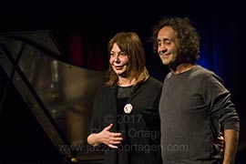 Rita Marcotulli und Luciano Biondini im Sudhaus Tbingen am 3. Februar 2017