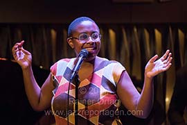 Ccile McLorin Salvant & The Aaron Diehl Trio im Jazzclub Bix Stuttgart am 31. Oktober 2017