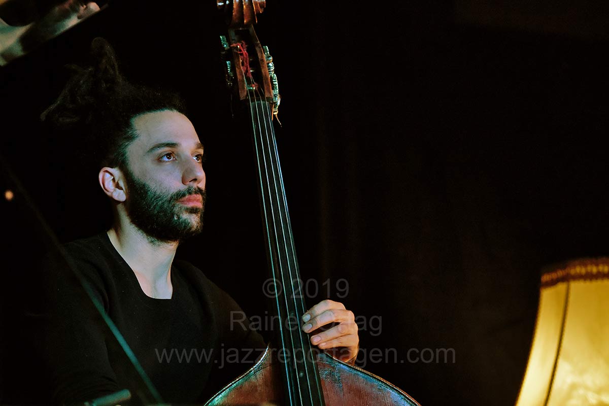 Nitai Hershkovits Trio im Pappelgarten Reutlingen am 20.3.2019