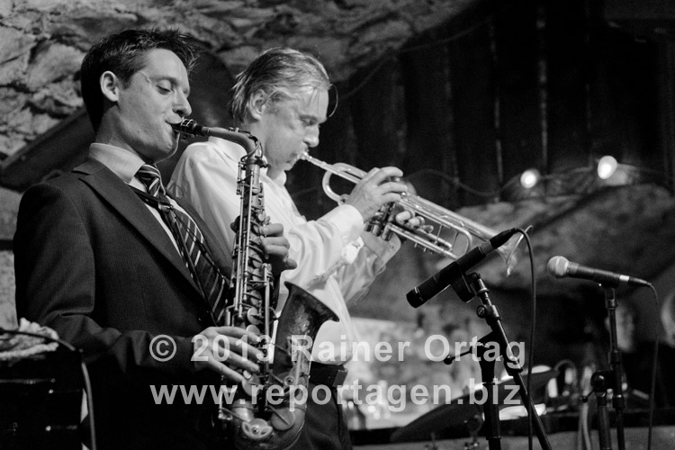 Patrick Bianco Quintett am 20.9.2013 im Esslinger Jazzkeller