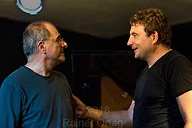 Enrico Pieranunzi Duo im Pappelgarten Reutlingen am 27. August 2018