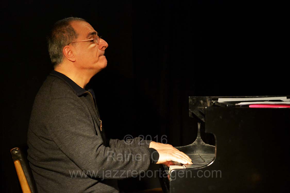 Enrico Pieranunzi Trio im Pappelgarten Reutlingen am 14. April 2016