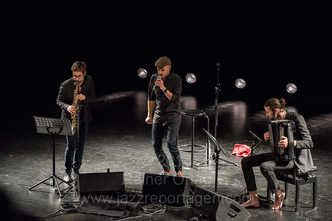 31.Internationale Theaterhaus Jazztage: Schaerer / Peirani / Parisien